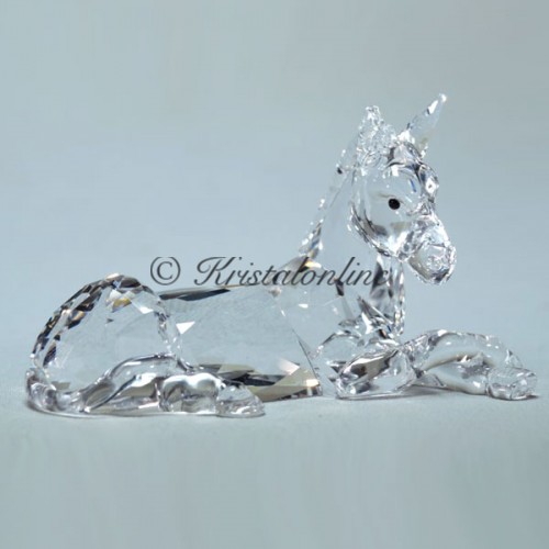 Swarovski Crystal | Silver Crystal | Christmas | Nativity Scene - Donkey | 5300597